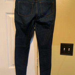Banana Republic, Dark wash skinny jeans , size 29/8…. Gently worn